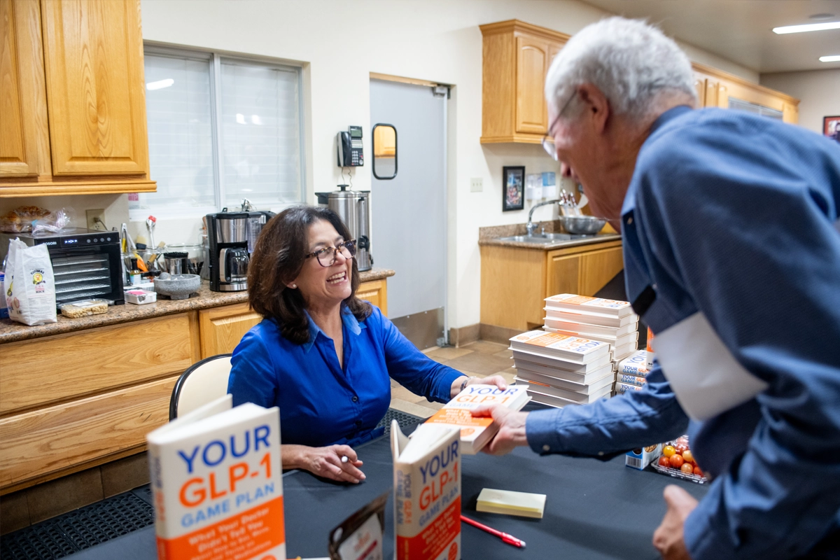 heidi skolnik your glp-1 game plan signing