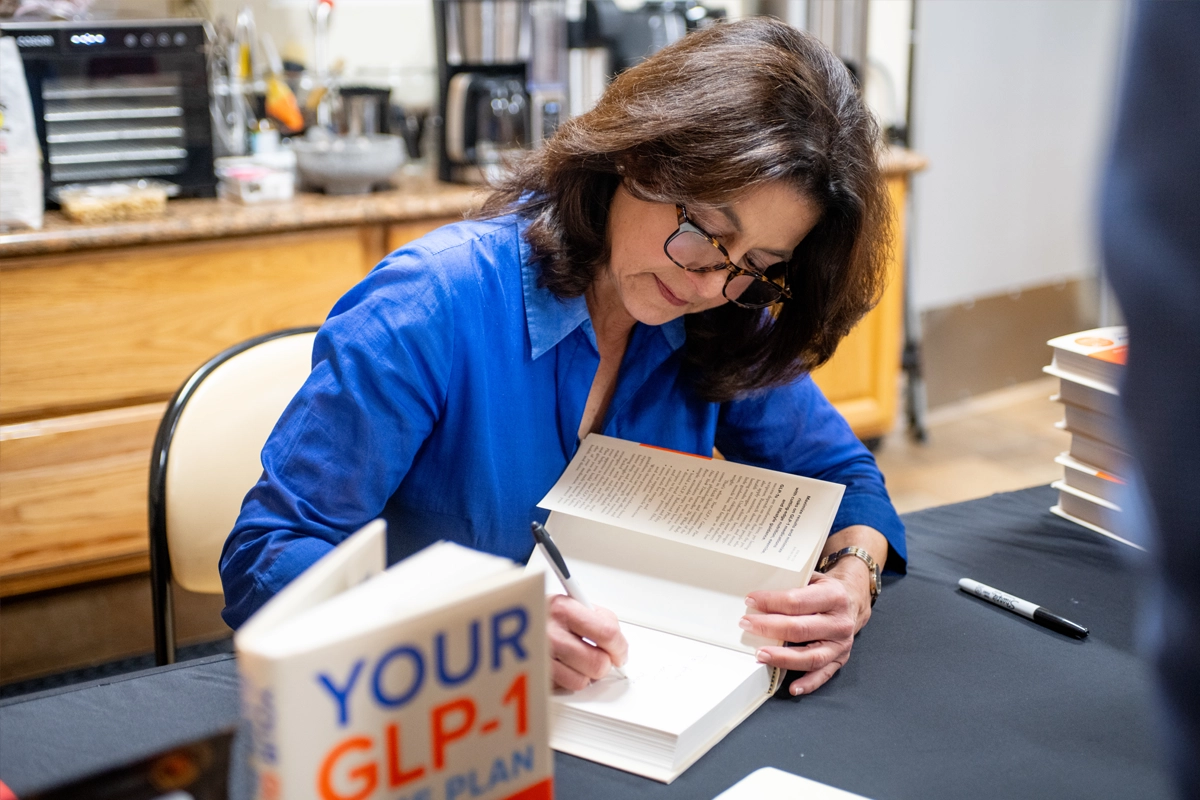 heidi skolnik your glp-1 game plan signing